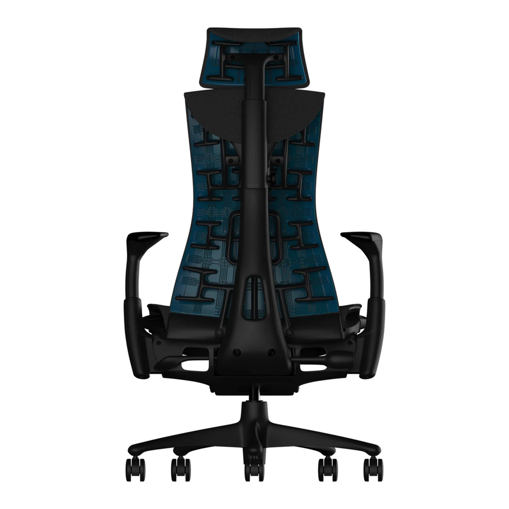 Atlas headrest for Herman Miller Embody — adjustment detail