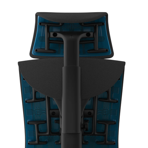 Atlas headrest in Black Cyan for the Logitech G Herman Miller Embody Gaming chair