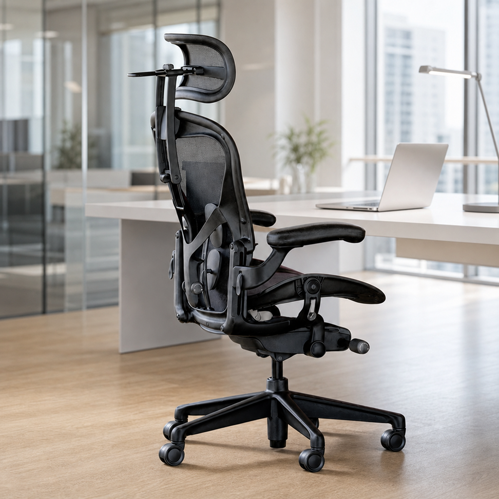 Atlas Headrest for Herman Miller Aeron Chair