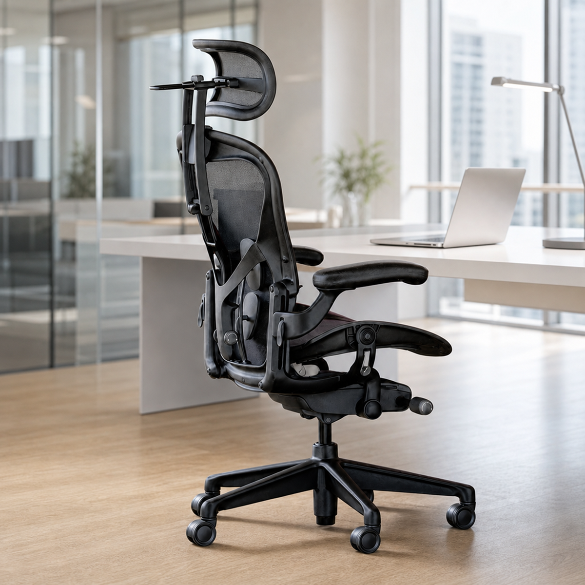 Atlas Headrest for Herman Miller Aeron Chair