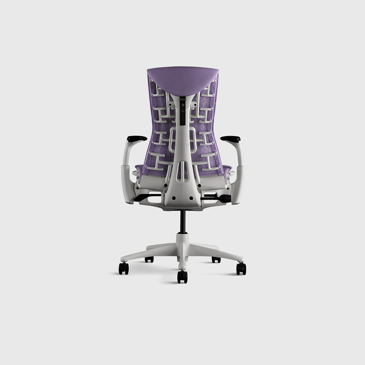 Herman Miller Embody Gaming Chair in Amethyst & White