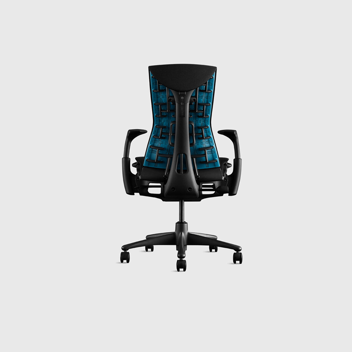 Herman Miller Embody Gaming Chair in Black & Cyan